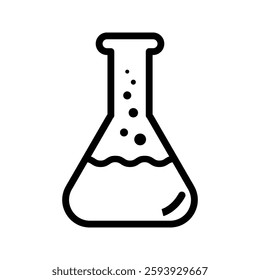 Test Tube Icon. Test Tube Illustration. For Scientific Experiments.