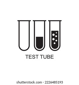 test tube icon , lab icon