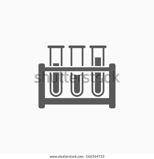 test tube\
icon, laboratory vector, test tube\
rack