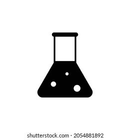 test tube icon, science vector, chemical illustration