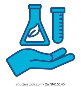 Conjunto De Iconos De Tubo De Prueba Con Varios Estilos. Ilustración vectorial