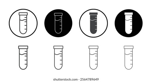 Test Tube icon simple vector symbol