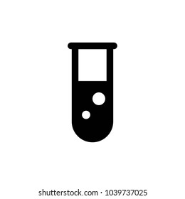 test tube icon vector