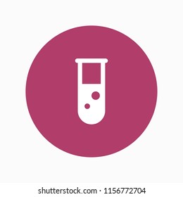 test tube icon vector