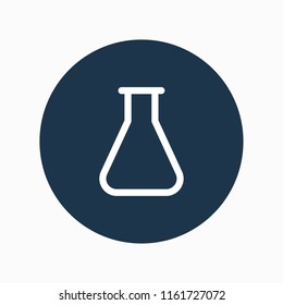 test tube icon vector