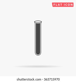 Test Tube Icon Vector. 