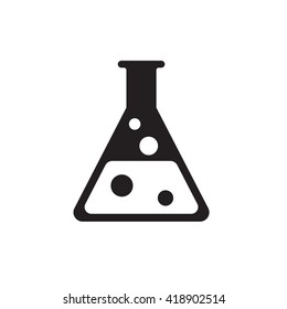 test tube icon vector