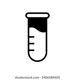 test tube icon vector design template