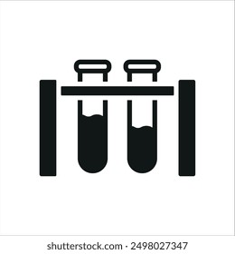 Test tube icon vector design templates simple and modern concept