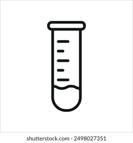 Test tube icon vector design templates simple and modern concept