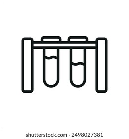Test tube icon vector design templates simple and modern concept
