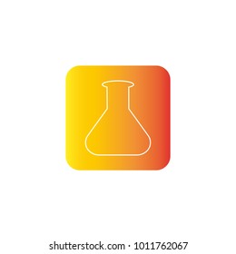 test tube icon vector illustration