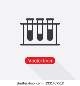 Test Tube Icon Vector Illustration Eps10