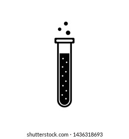 Test Tube Icon Vector Illustration Eps