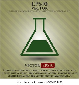 Test tube icon vector illustration