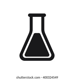 Test tube Icon Vector Illustration on the white background. - Shutterstock ID 400324549