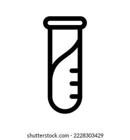 Test Tube Icon Vector Symbol Design Illustration