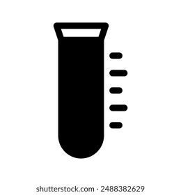 Test Tube Icon Vector Symbol Design Illustration