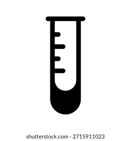 Test Tube Icon Vector Symbol Design Illustration