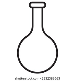diseño de la ilustración de la ilustración del icono del tubo de ensayo