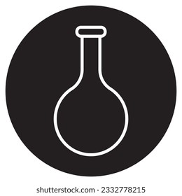 test tube icon vector template illustration logo design