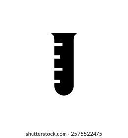 test tube icon vector template