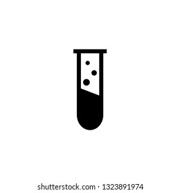 Test tube icon vertor