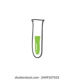 Test Tube illustration, chemical Tube clipart