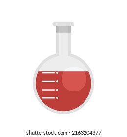test tube Illustration vector simple design, Chemists scientists equipment, Laboratory lab vial ,  Chemistry vector illustration