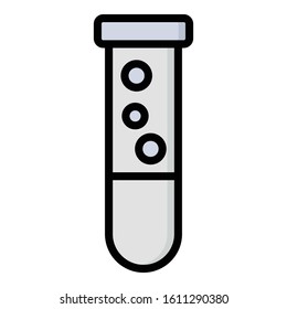 
Test Tube Isolated Vector icon which can be easily modified or edit
