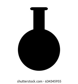 test tube laboratory school study pictogram