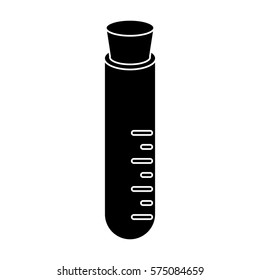 test tube laboratory school tool pictogram
