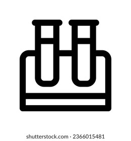 test tube line icon. vector icon for your website, mobile, presentation, and logo design.