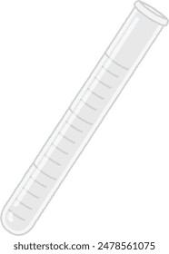 A test tube is a long and narrow container used for chemical and biological experiments.