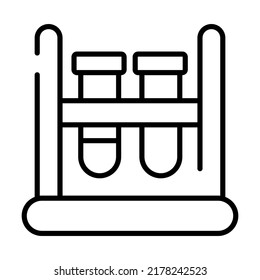 test tube Modern concepts design, vector illustration