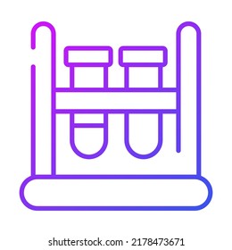 tubo de ensayo Diseño de conceptos modernos, ilustración vectorial