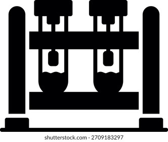 Test Tube New Creative Icon Design Vector