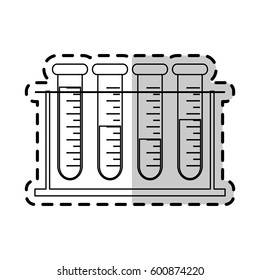 test tube science icon image 