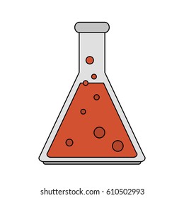 test tube science icon image 