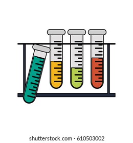 test tube science icon image 