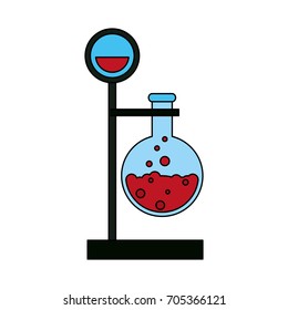 test tube science icon image 