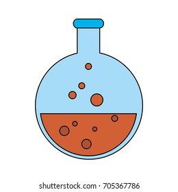 test tube science icon image 