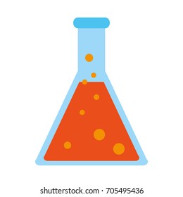 test tube science icon image 