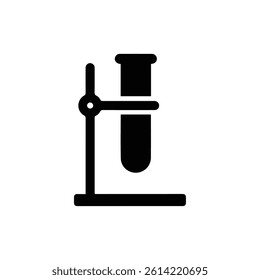 Test Tube in Stand Used in Experiments Science Subject Icon
