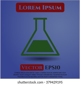 Test tube symbol