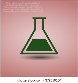 Test tube symbol