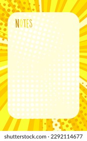 test tube template vector image to-do list