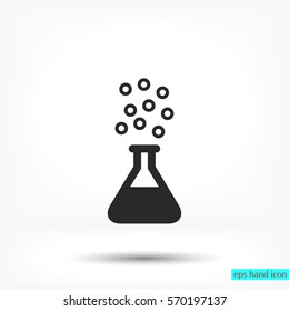 Test tube .VECTOR ICON 10 eps