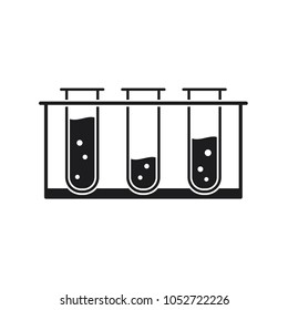 test tube vector icon 