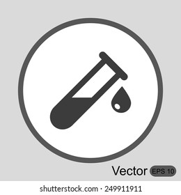 Test Tube Vector Icon